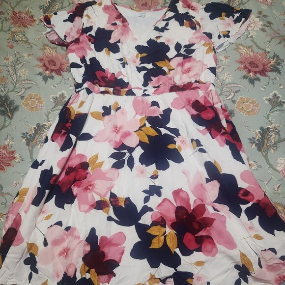 Old Navy Dresses & Skirts - Old Navy Floral Dress Multi Color Size Extra Large